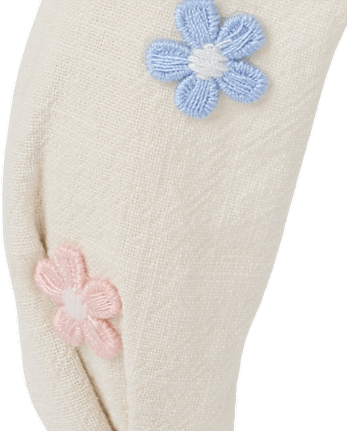 Girls Floral Charm Headband