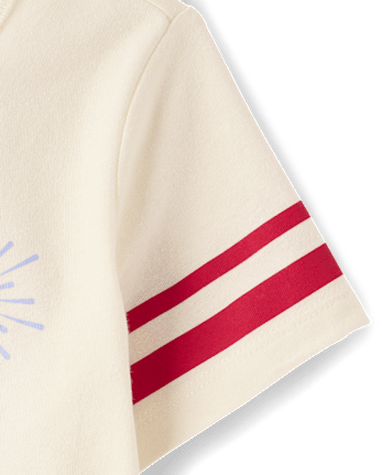 Toddler Girls Hello KittyÂ® Glitter Bow Relaxed Graphic Tee