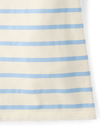 Girls Cinnamorollâ¢ Puff Print Striped Graphic Tee