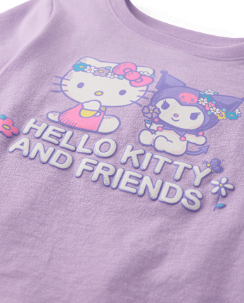 Toddler Girls Hello Kitty® And Friends Puff Print Graphic Tee