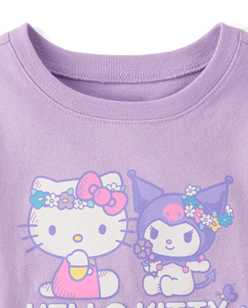 Toddler Girls Hello Kitty® And Friends Puff Print Graphic Tee