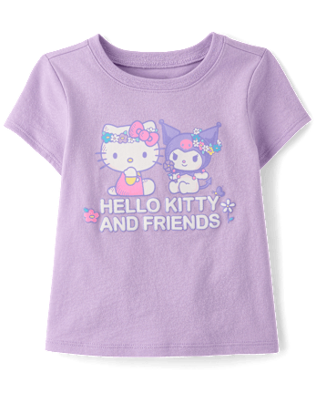 Toddler Girls Hello Kitty® And Friends Puff Print Graphic Tee