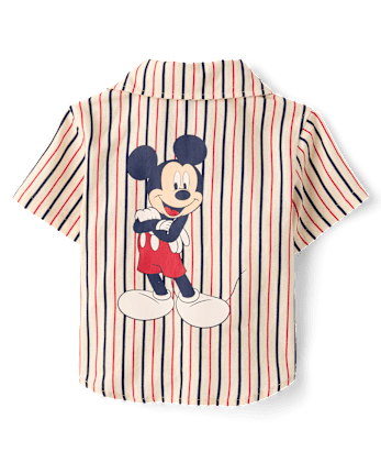 Toddler Boys Mickey Mouse™ Striped Americana 2-Piece Outfit Set