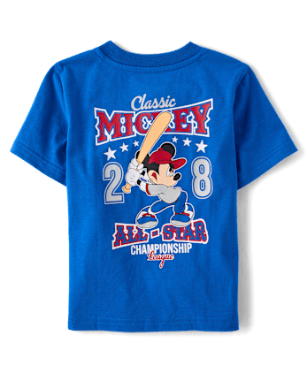 Toddler Boys Mickey Mouse™ Baseball 2-Piece Outfit Set