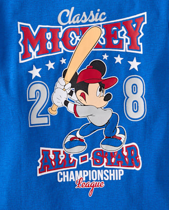 Toddler Boys Mickey Mouse™ Baseball 2-Piece Outfit Set
