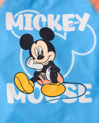 Toddler Boys Mickey Mouseâ¢ Rashguard Swimsuit