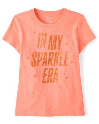 Girls Sparkle Era Graphic Tee