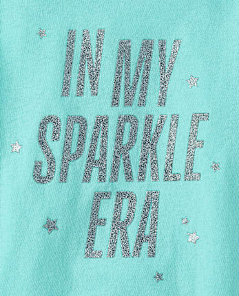 Baby And Toddler Girls Sparkle Era Graphic Tee