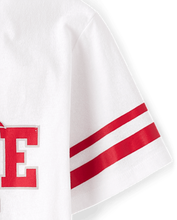 Girls Game On Oversized Graphic Tee