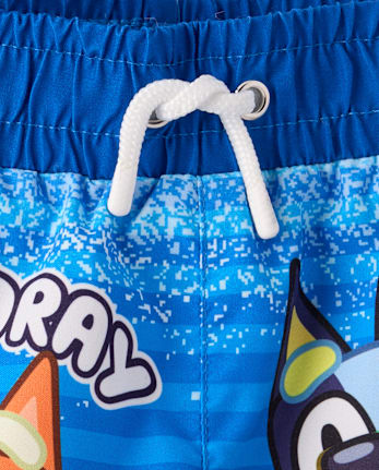 Toddler Boys Blueyâ¢ Rashguard Swimsuit