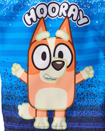 Toddler Boys Blueyâ¢ Rashguard Swimsuit