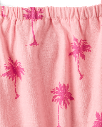 Toddler Girls Tie Shoulder Top