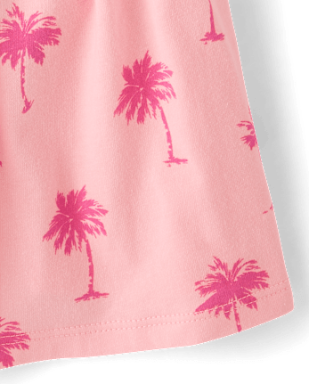 Toddler Girls Tie Shoulder Top