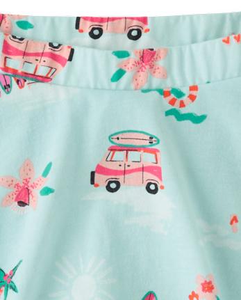 Toddler Girls Surf Skort