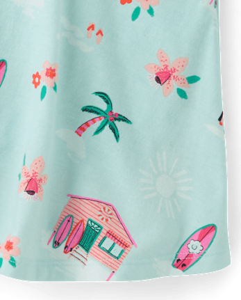 Toddler Girls Surf Skort