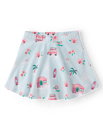 Toddler Girls Surf Skort