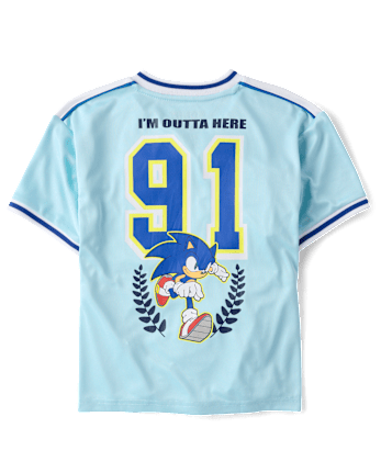 Boys Sonic The Hedgehogâ¢ Soccer Jersey