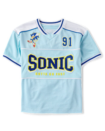 Boys Sonic The Hedgehogâ¢ Soccer Jersey