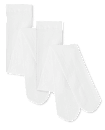 Girls Microfiber Tights 2-Pack