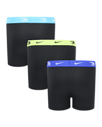 Boys Nike 3BRANDâ¢ by Russell Wilson Dri-FIT Boxer Brief Underwear 3-Pack