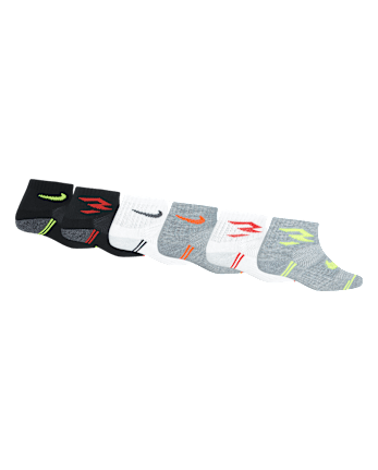Boys Nike 3BRAND™ by Russell Wilson Ankle Socks 6-Pack