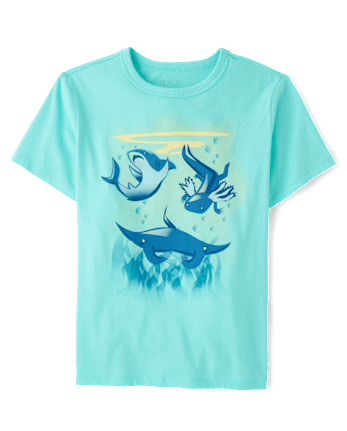 Boys Sea Creature Graphic Tee