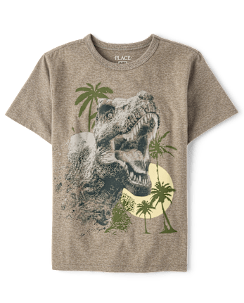 T-shirt graphique dinosaure pour garçon