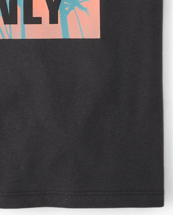 Boys Beach Vibes Only Graphic Tee