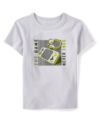 Boys Game Never Ends Graphic Tee