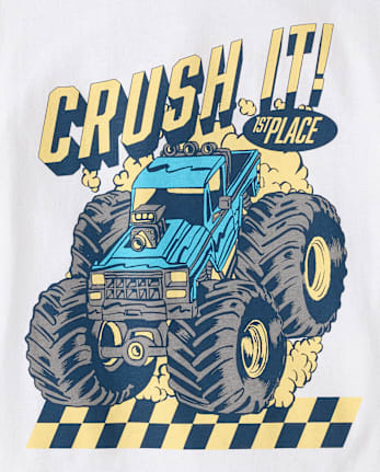 Boys Monster Truck Graphic Tee