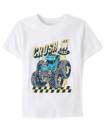 Boys Monster Truck Graphic Tee