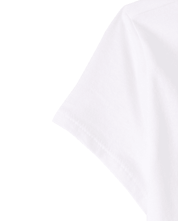 T-shirt graphique pour filles avec un chien