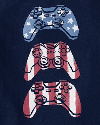 Boys Americana Video Game Graphic Tee