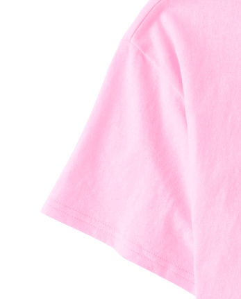 Girls Kindness Relaxed Cropped Graphic Tee