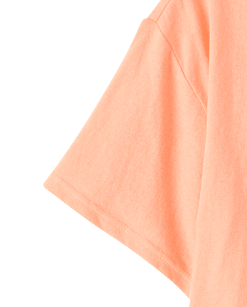 Girls Vacay Vibes Relaxed Cropped Graphic Tee