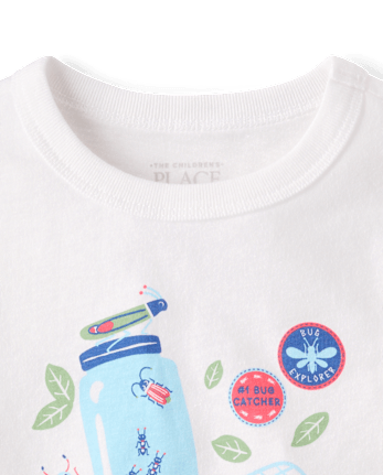 Baby And Toddler Boys Bug Catcher Graphic Tee