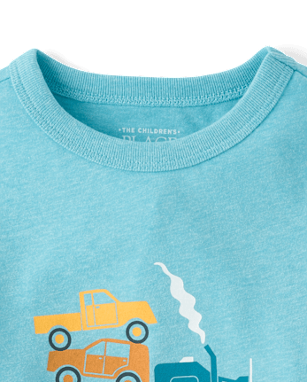 Baby And Toddler Boys Pickup Truck Graphic Tee