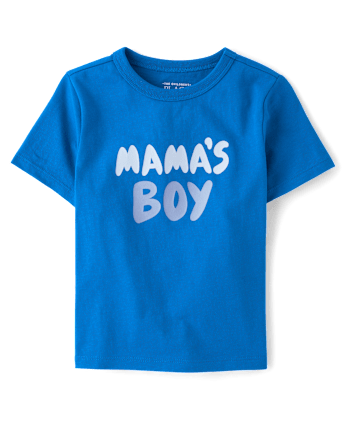 Baby And Toddler Boys Mama's Boy Graphic Tee