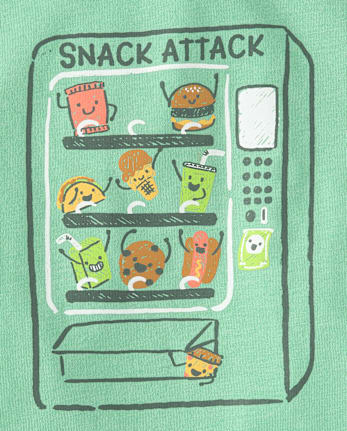 Baby And Toddler Boys Vending Machine Graphic Tee