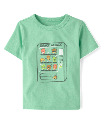 Baby And Toddler Boys Vending Machine Graphic Tee