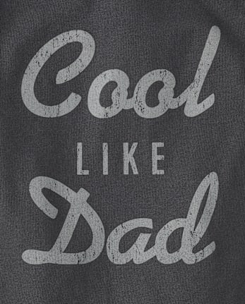 Baby And Toddler Boys Cool Like Dad Graphic Tee