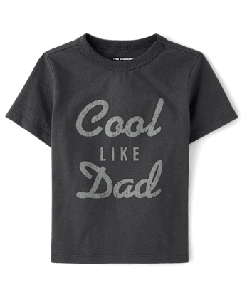 Baby And Toddler Boys Cool Like Dad Graphic Tee