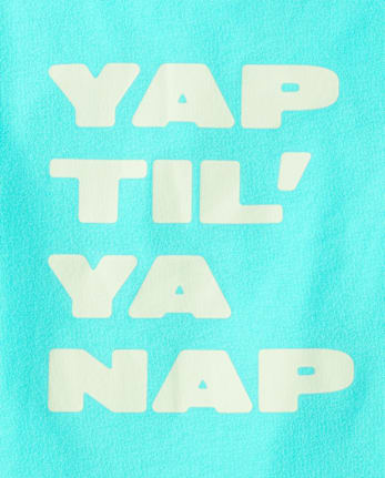 Baby And Toddler Boys Yap Graphic Tee