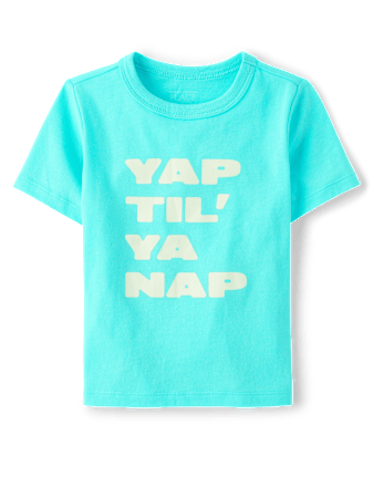 Baby And Toddler Boys Yap Graphic Tee