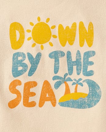 Baby And Toddler Boys Down By The Sea Graphic Tee