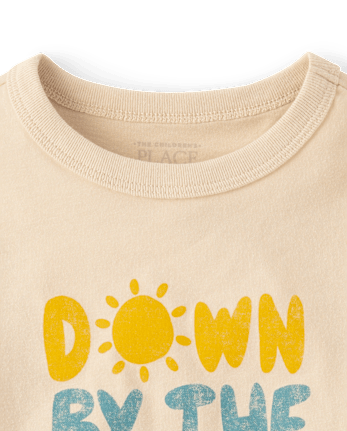Baby And Toddler Boys Down By The Sea Graphic Tee