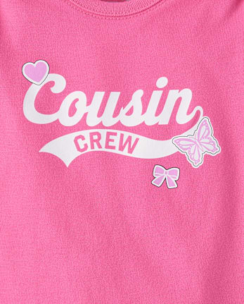 Baby Girls Cousin Crew Graphic Bodysuit