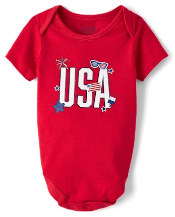 Baby USA Graphic Bodysuit