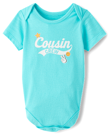 Baby Boys Cousin Crew Graphic Bodysuit