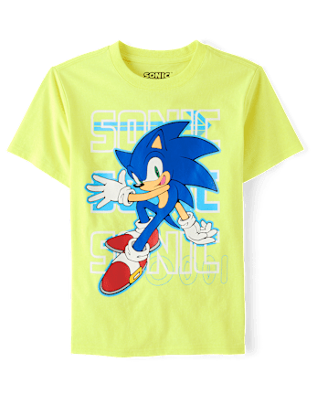 Boys Sonic The Hedgehogâ¢ Graphic Tee